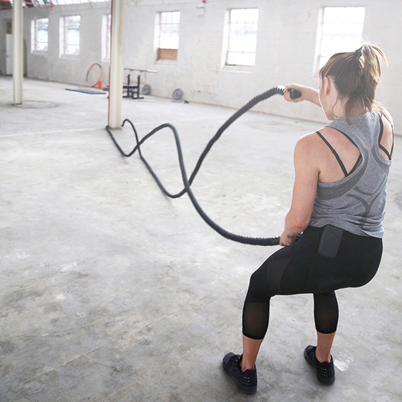 9M/12M/15M Fitness Battle Rope - Crossfit No Equipment Workouts のレビューと価格