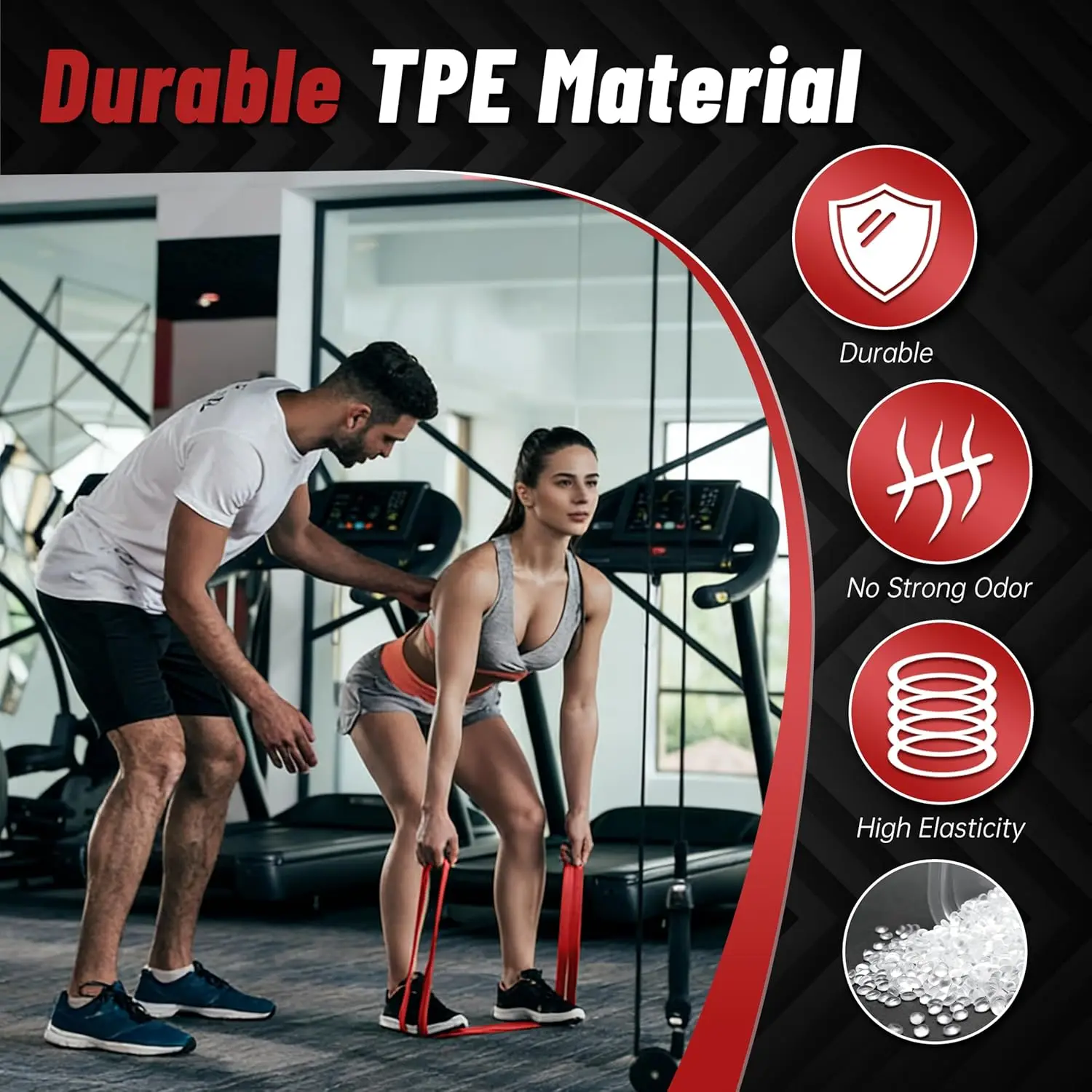 4-Level Resistance Bands for F - Pull Up Assist Band のレビューと価格