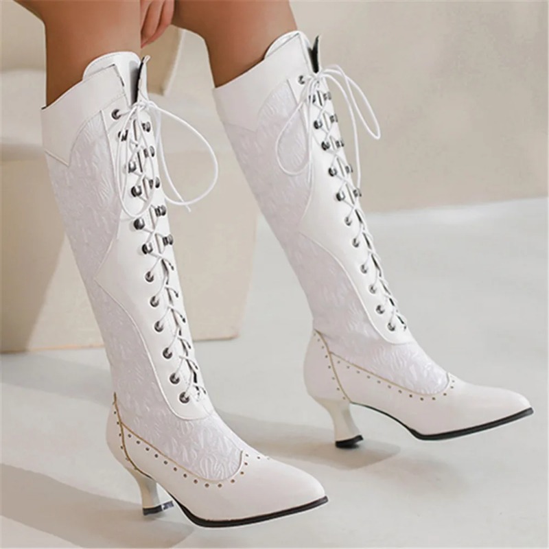 Women Victorian Pointed Toe Mi - Crossfit Outfit のレビューと価格